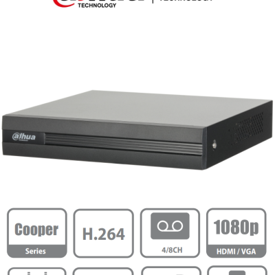 DAHUA COOPER XVR1A08 - DVR 8 Canales